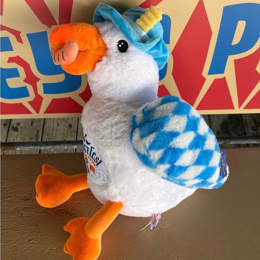 The Original Morey’s Piers Sunny the Seagull 2025 FRANZ OKTOBERFEST Size Medium